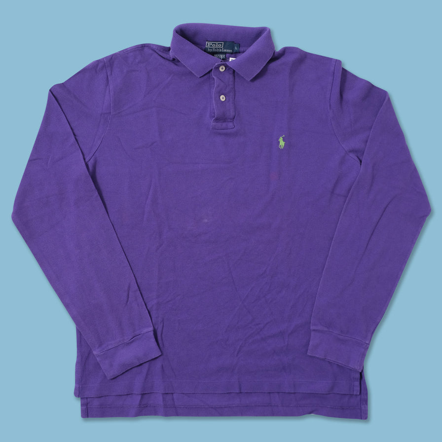 Vintage Polo Ralph Lauren Long Polo Large 