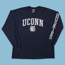 Vintage Connecticut Huskies Longsleeve XLarge 