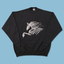 Vintage Horse Sweater XXLarge 