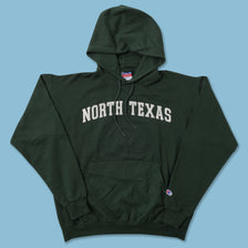 Vintage Champion North Texas Hoody Large 