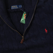 Polo Ralph Lauren Q-Zip Knit Sweater XLarge 