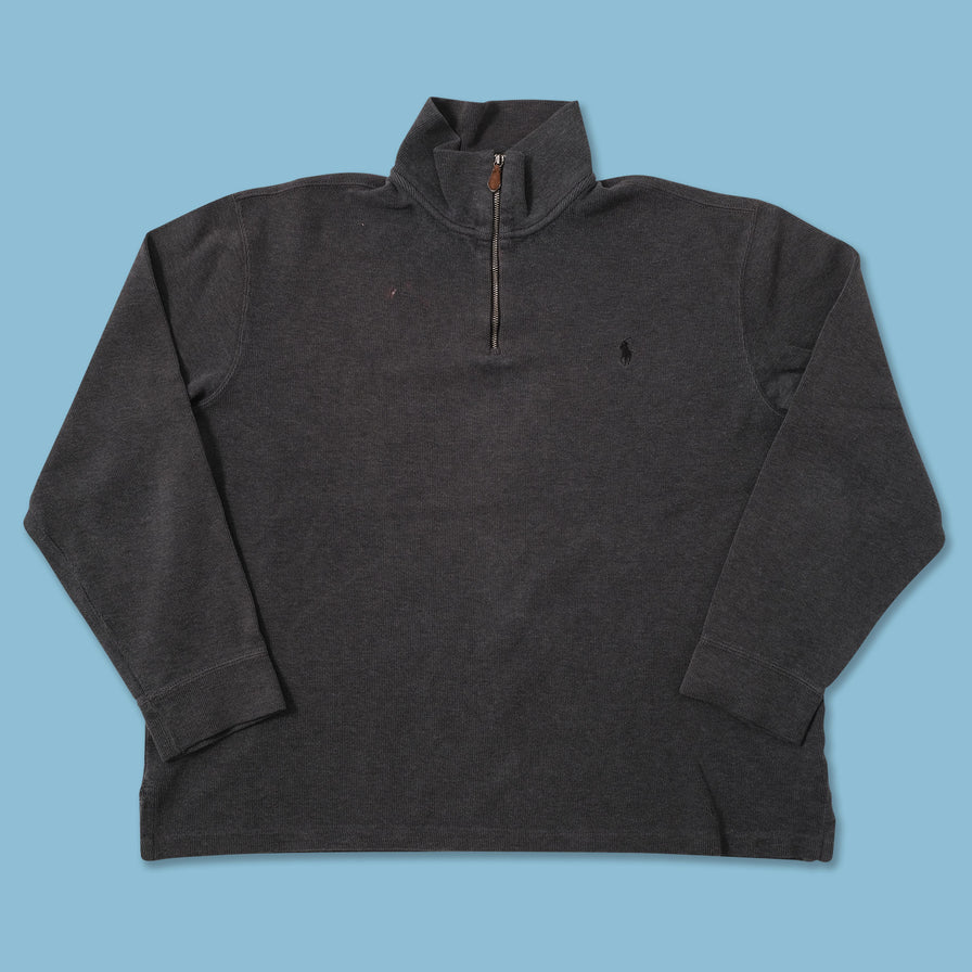 Vintage Polo Ralph Lauren Q-Zip Sweater XLarge 