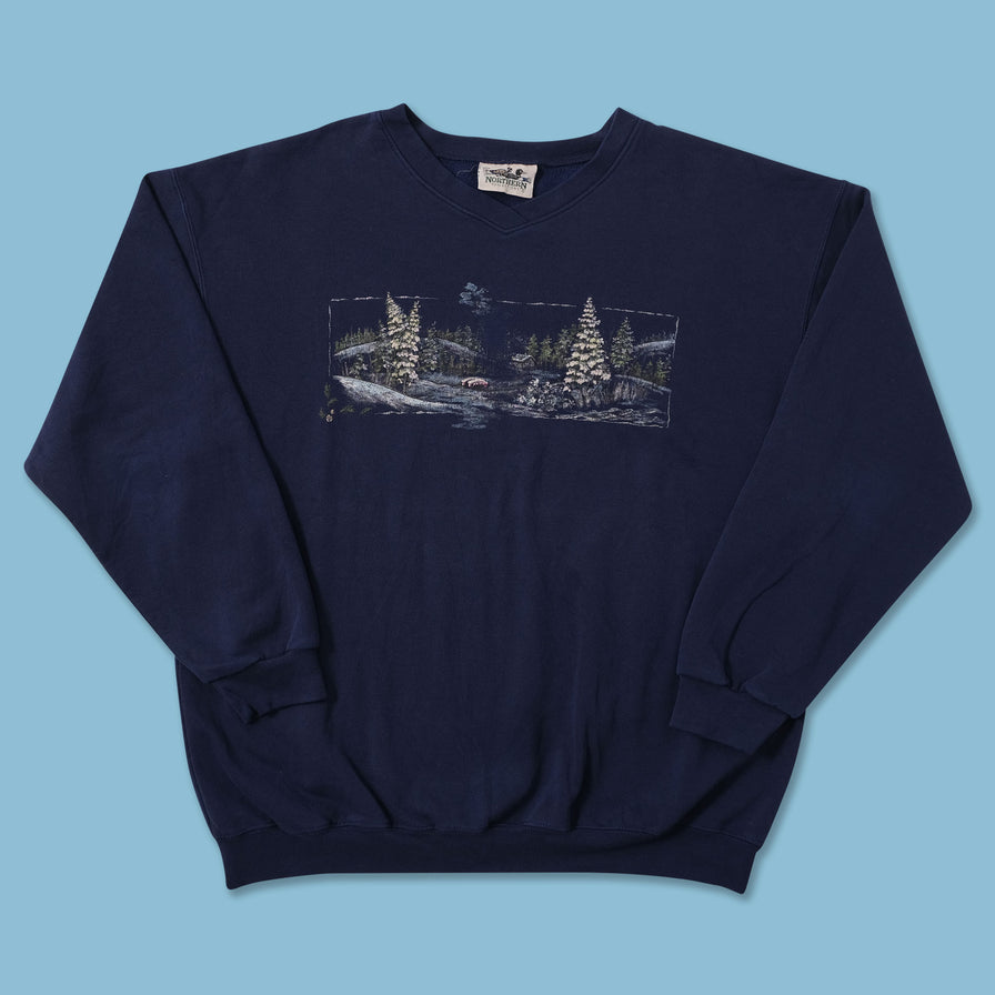 Vintage Nature Sweater Large 