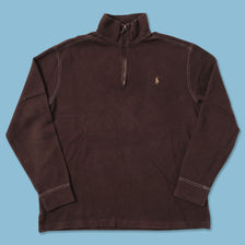 Vintage Polo Ralph Lauren Q-Zip Sweater Medium 