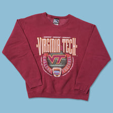 2000 Pro Player Virginia Tech Hokies Sweater Small 