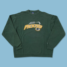 Vintage Reebok Green Bay Packers Sweater XLarge 