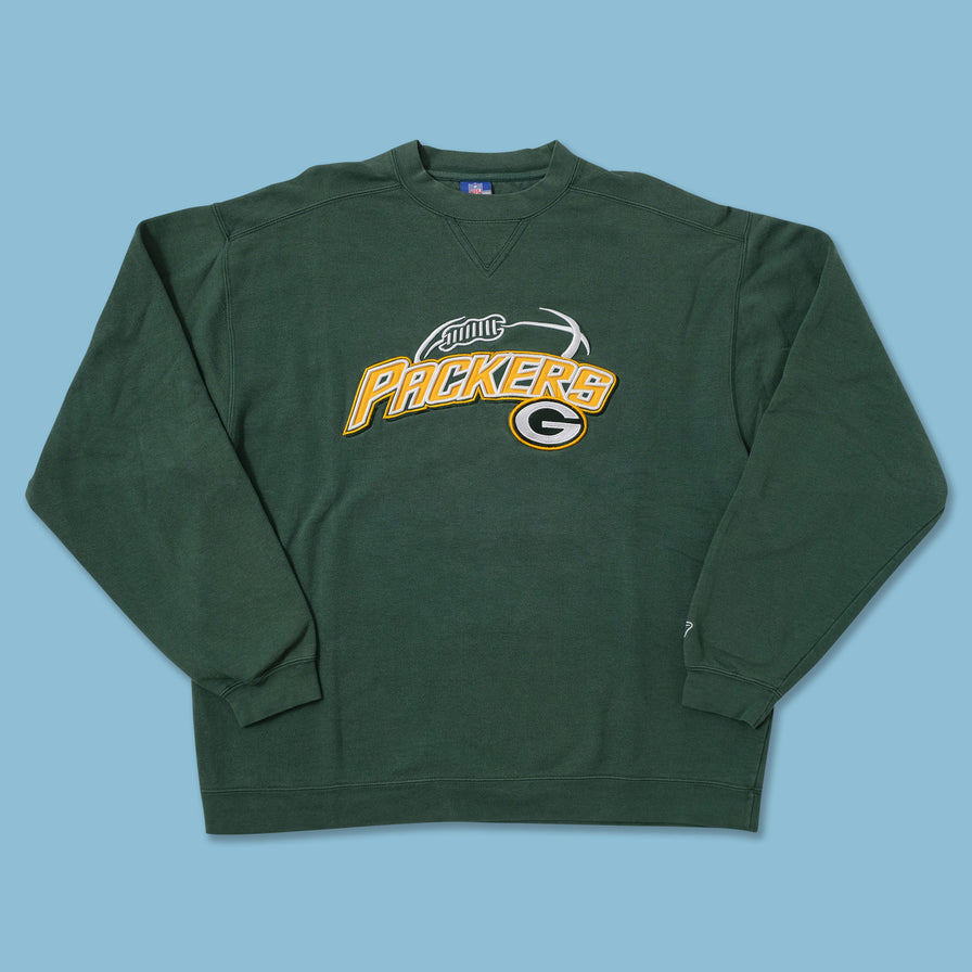 Vintage Reebok Green Bay Packers Sweater XLarge 