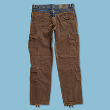 Y2K Denim Cargo Pants 34x32 