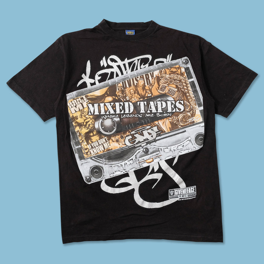 Y2K Mixed Tapes T-Shirt Large 