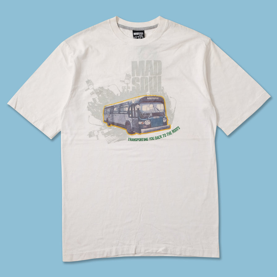 Y2K Mad Soul T-Shirt Large 