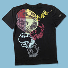 DS Y2K Raw Blue T-Shirt Large 