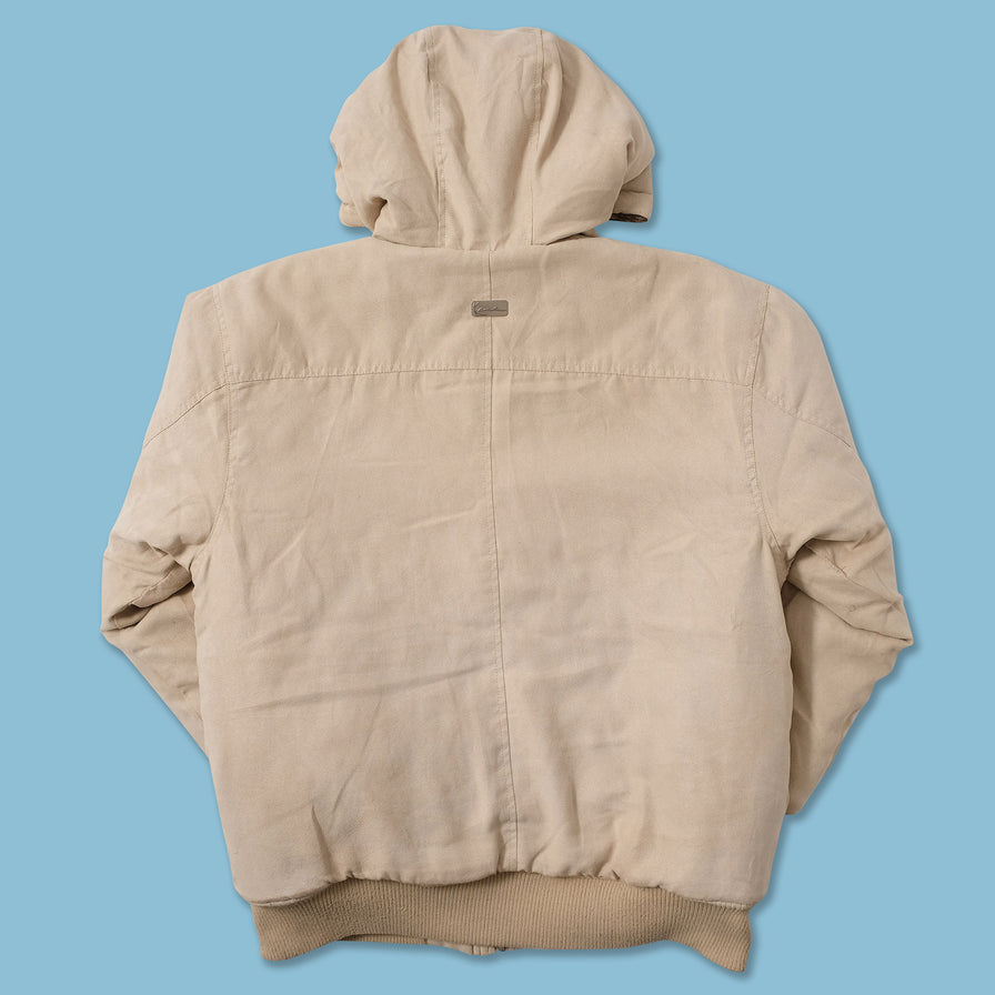 Y2K Karl Kani Velour Padded Jacket Medium 