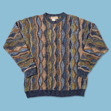 Vintage Norm Thompson Knit Sweater Large 