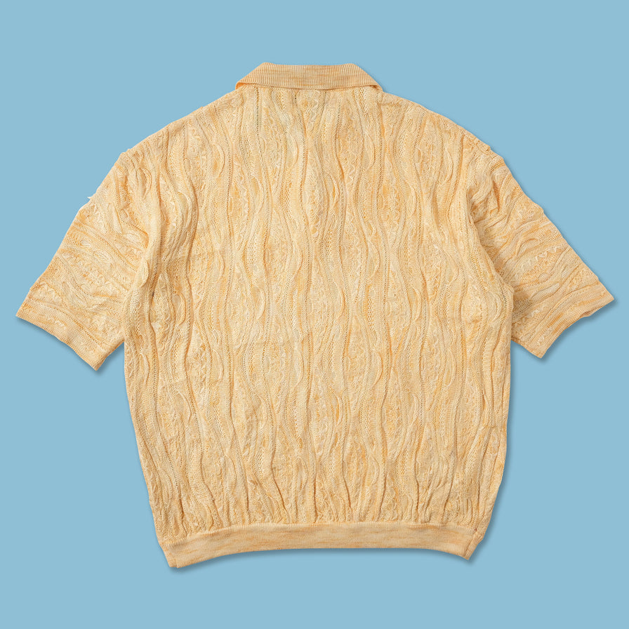 Vintage Coogi Style Knit Sweater Large 