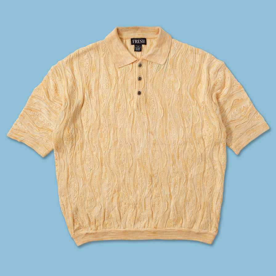 Vintage Coogi Style Knit Sweater Large 