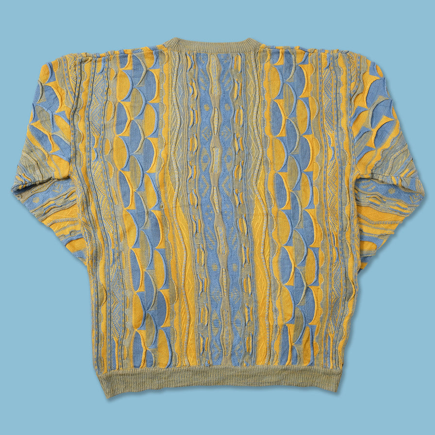 Vintage Coogi Style Knit Sweater XLarge 