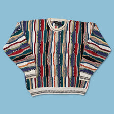 Vintage Coogi Style Knit Sweater XXL 