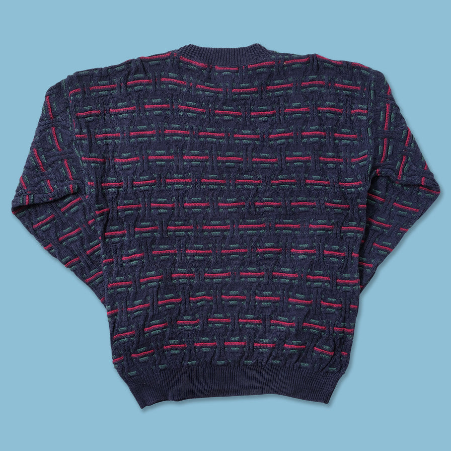Vintage Coogi Style Knit Sweater Large 
