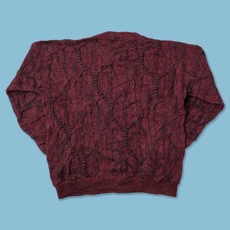 Vintage Coogi Style Knit Sweater Large 