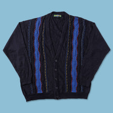 Vintage Coogi Style Knit Cardigan XXL 