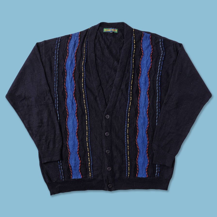 Vintage Coogi Style Knit Cardigan XXL 