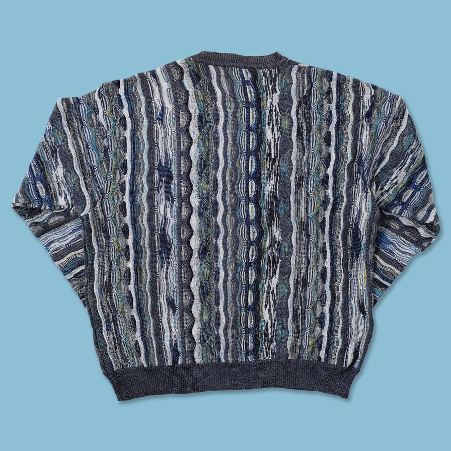 Vintage Coogi Style Knit Sweater XLarge 