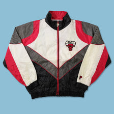 Vintage Pro Player Chicago Bulls Track Jacket Medium 