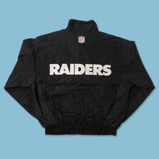 Vintage Oakland Raiders Track Jacket Large 