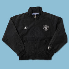 Vintage Oakland Raiders Track Jacket Large 
