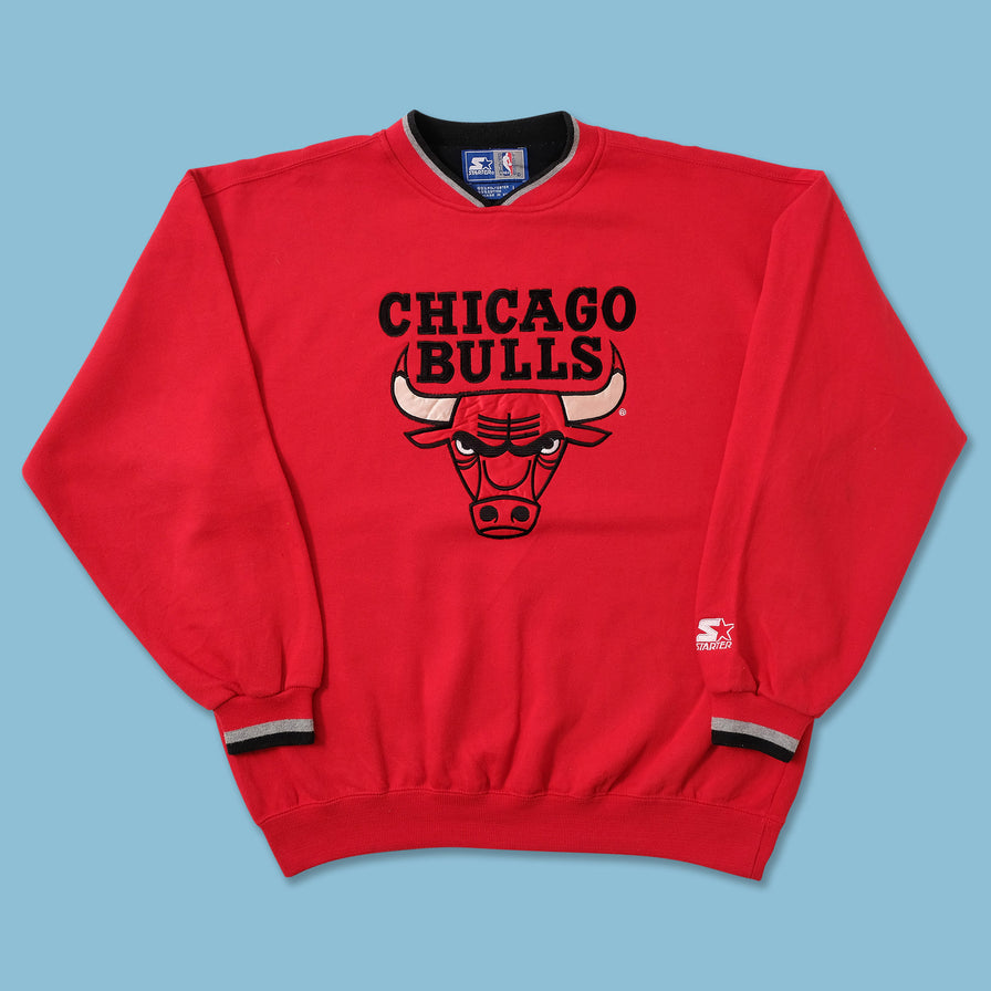 Vintage Starter Chicago Bulls Sweater XLarge 