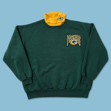 Vintage Greenbay Packers Turtleneck Sweater Small 