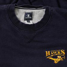 Vintage Champion Highland Hawks Sweater Large 