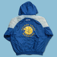 Vintage Starter Golden State Warriors Padded Jacket Large 