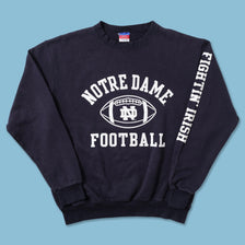 Vintage Champion Notre Dame University Sweater Large 