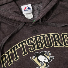 Vintage Pittsburgh Penguins Hoody Large 