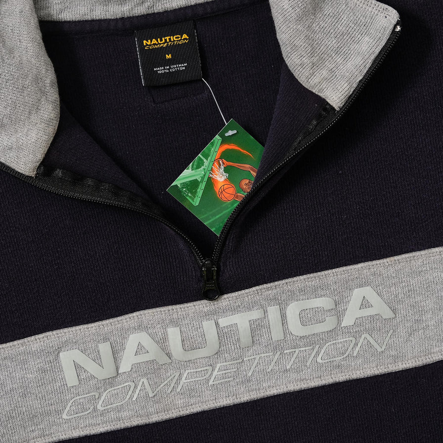Nautica Q-Zip Sweater Medium 