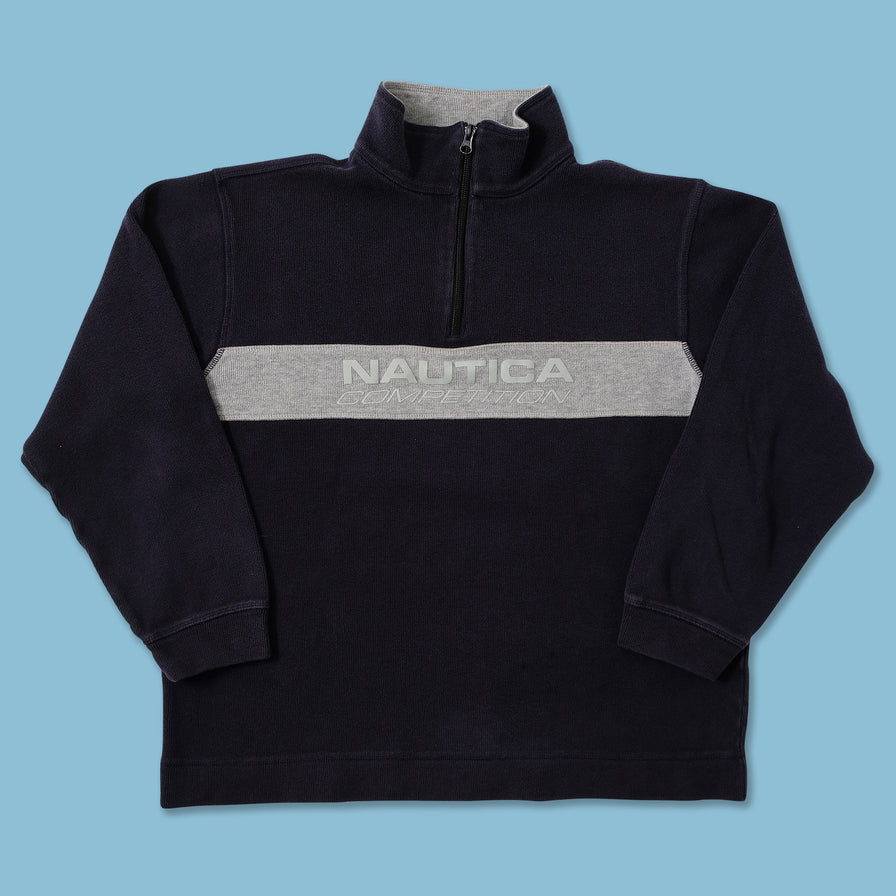 Nautica Q-Zip Sweater Medium 