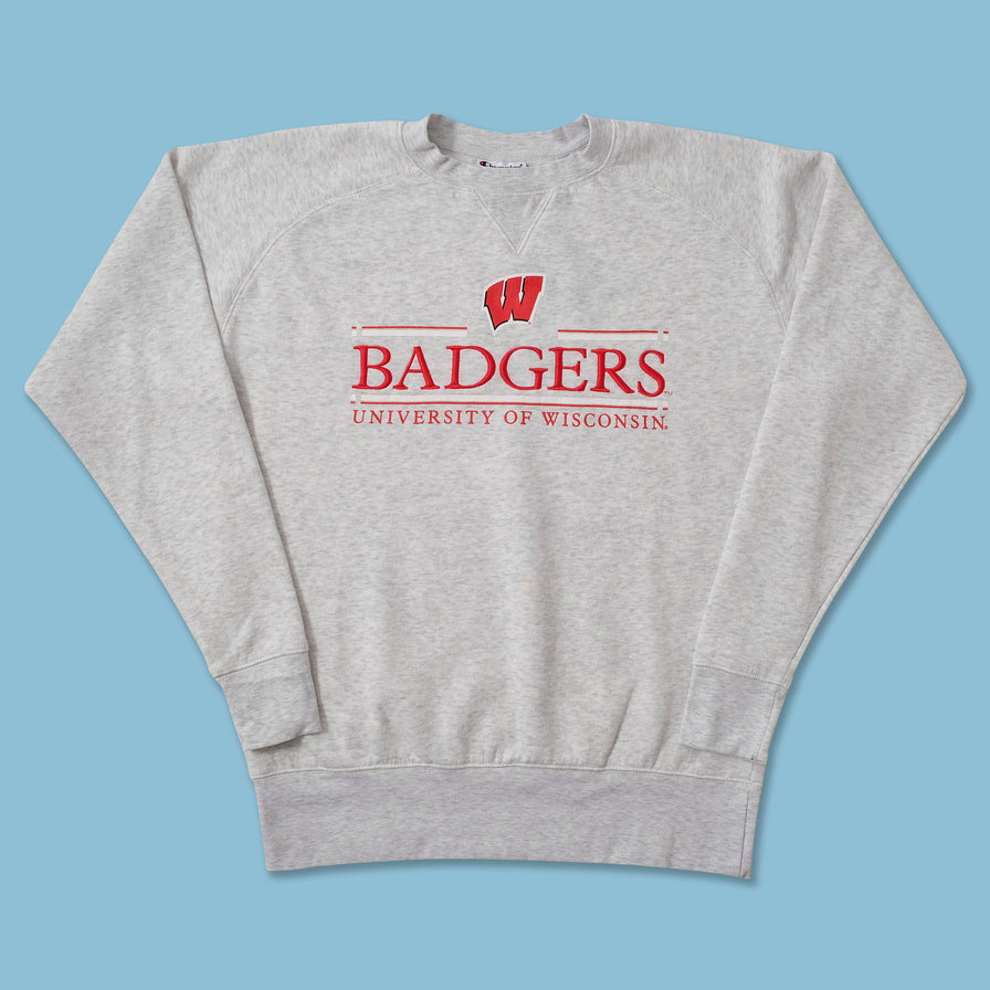 Champion Wisconsin Badgers Sweater Medium 