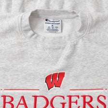 Champion Wisconsin Badgers Sweater Medium 