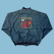 1996 Denim Varsity Jacket XXL 