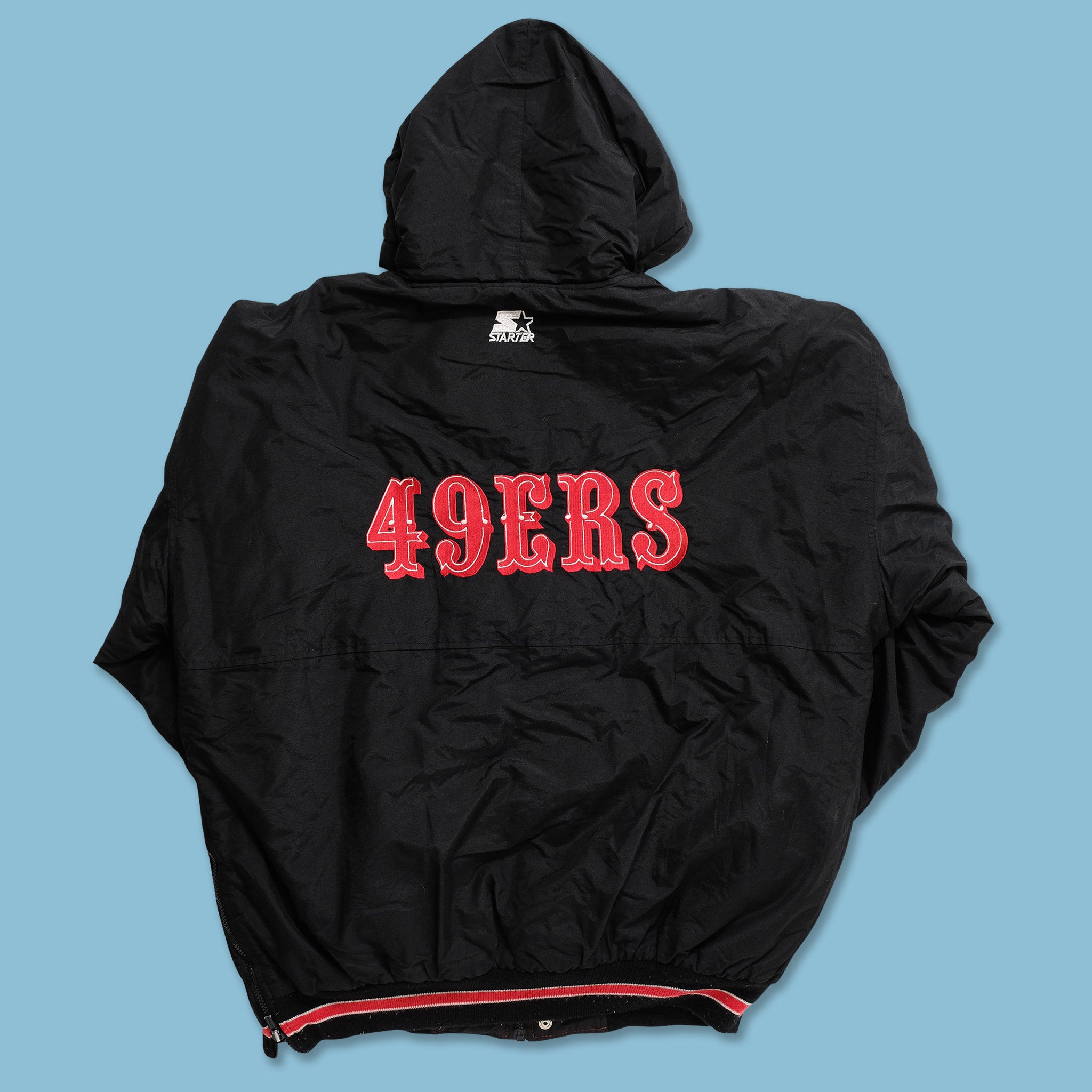 San Francisco 49ers NFL FOOTBALL VINTAGE 1990s Logo Athletic Size Large  Jacket!