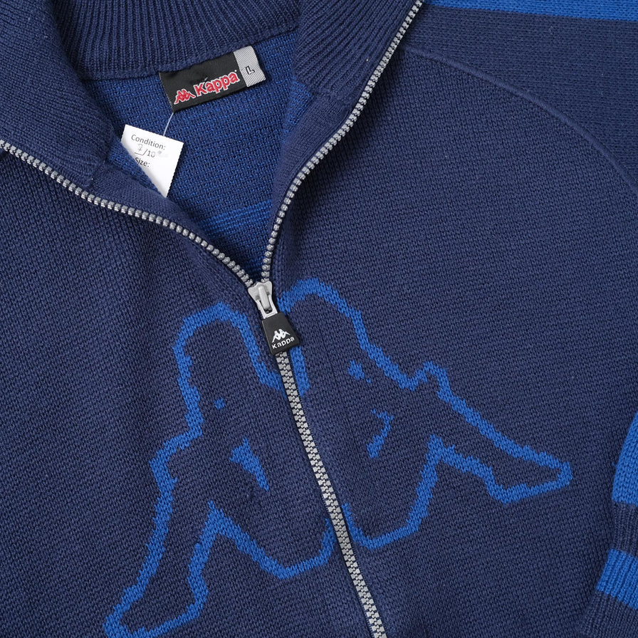 Vintage Kappa Knit Jacket Medium 