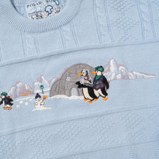 Vintage Polar Wool Sweater Large 