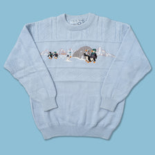 Vintage Polar Wool Sweater Large 