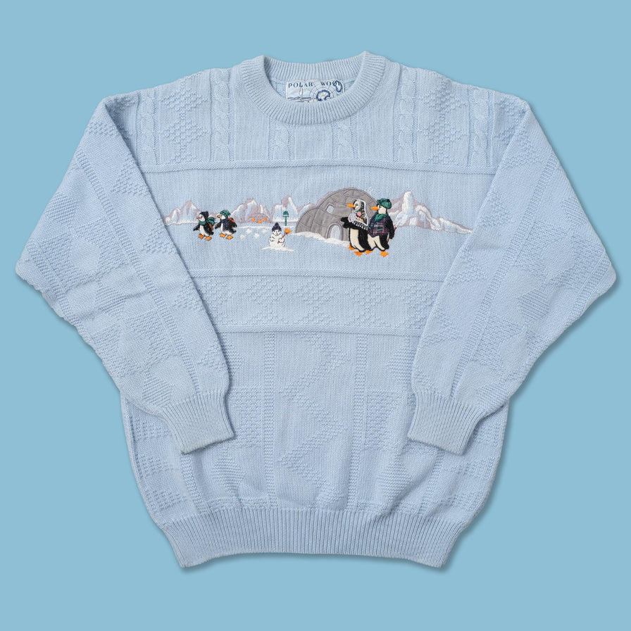 Vintage Polar Wool Sweater Large 