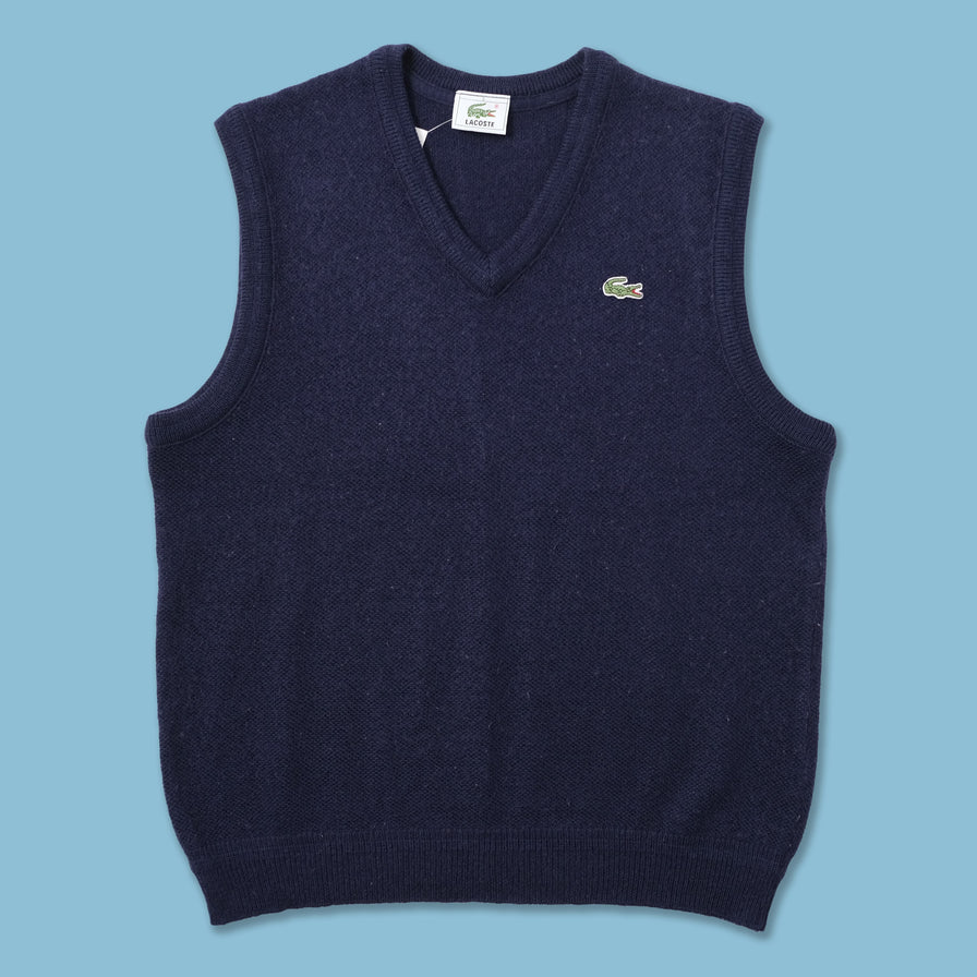 Vintage Lacoste Sweater Vest Medium 