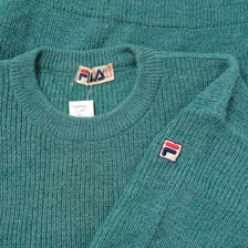 Vintage Fila Knit Sweater Medium 