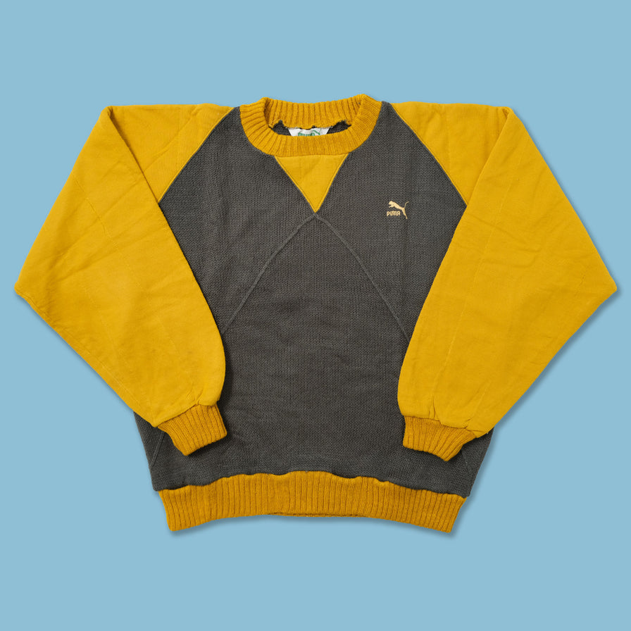 Vintage Puma Knit Sweater Large 
