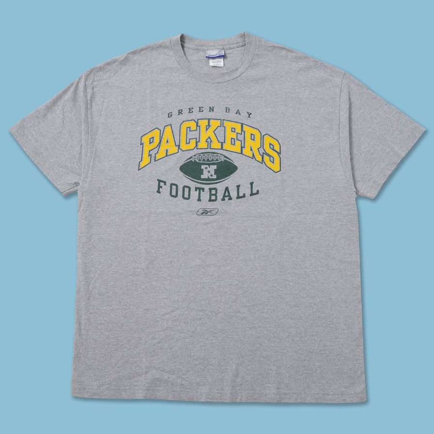 Vintage Reebok Green Bay Packers T-Shirt XLarge 