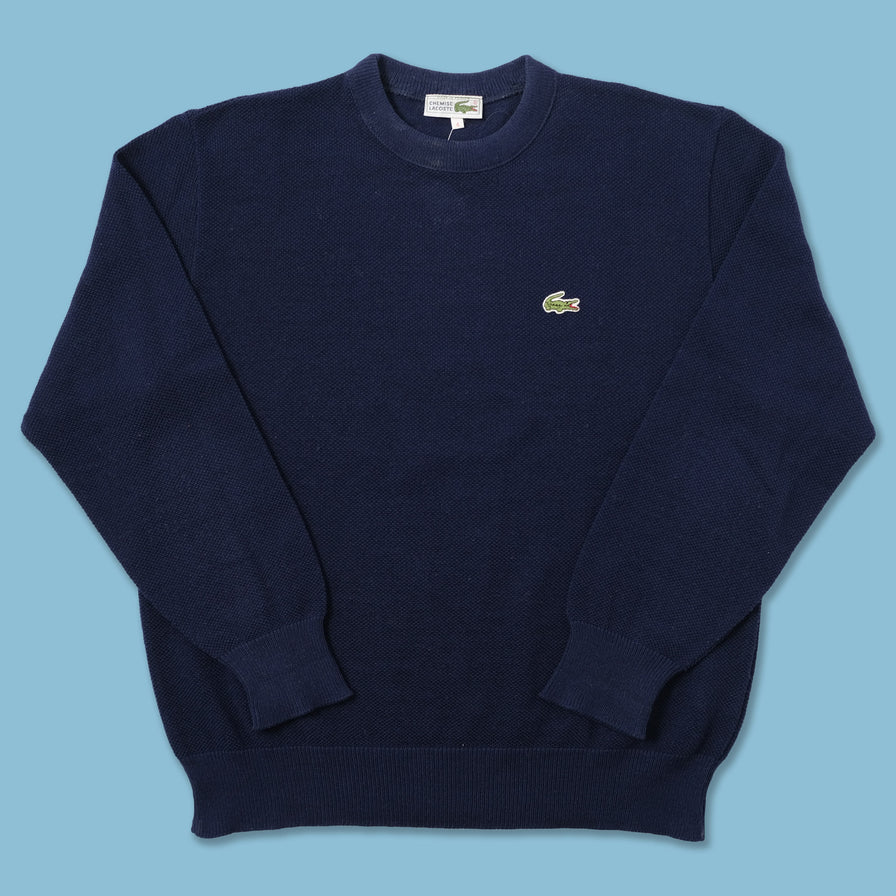 Vintage Lacoste Knit Sweater Medium 